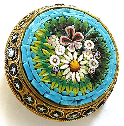 19è broche micro mosaique - broche,