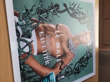 affiche publicitaire parfum gaultier 