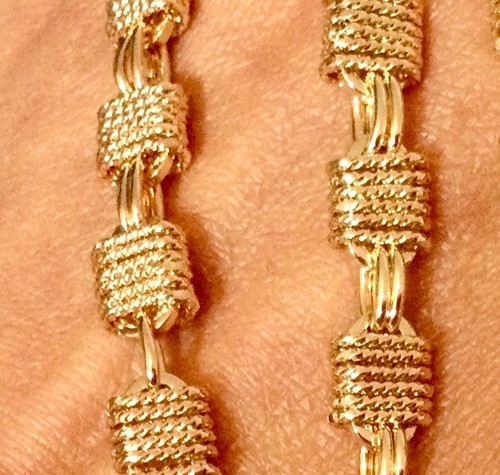 Bracelet 18cm plaqué - plaqué, or