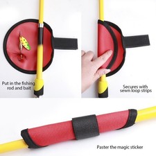 Housse de Leurre de Pêche avec Fermeture Sécurisée et Design Léger pour Rang