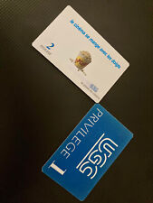 Cinema - 2 Cartes UGC Privilege (1991 et 1994) - Livraison GRATUITE