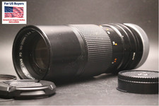 Rare Objectif Zoom Téléphoto Canon FD 100-200mm f/5.6 S.C. Près De Mint Du Japon