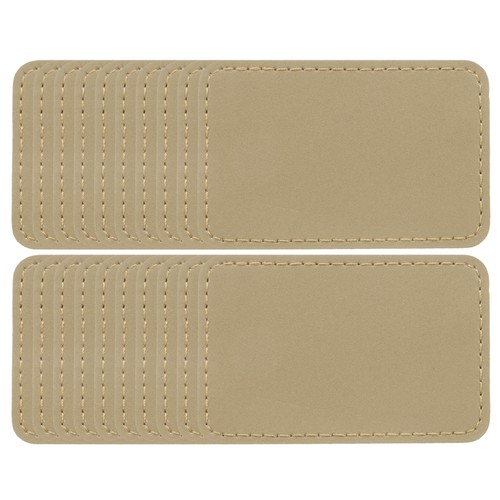 Patch simili cuir 3x2 - cuir,