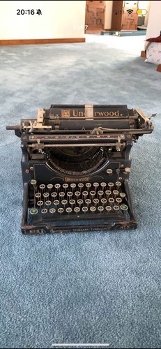 Underwood 5 antique - underwood,