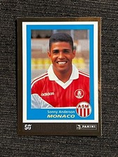 STICKER PANINI   FOOT 2024/2025 LEGENDE SONNY ANDERSON MONACO 1995 # 262