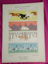 FRISES AU POCHOIR - FRANCIS