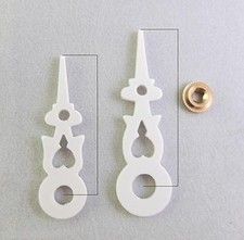 jeu d'aiguille pour pendule coucou 31 / 36 mm + rondelle pour cadran 8 cm