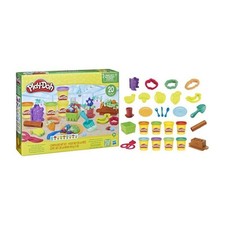 Play-Doh Mon petit jardin, Coffret de pâte a modeler pour faire pousser des fleu