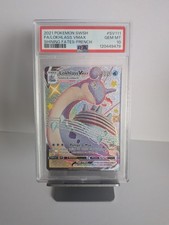 Pokemon Destinées Radieuses Lokhlass VMAX Shiny SV111/SV122 PSA 10 2021 FR