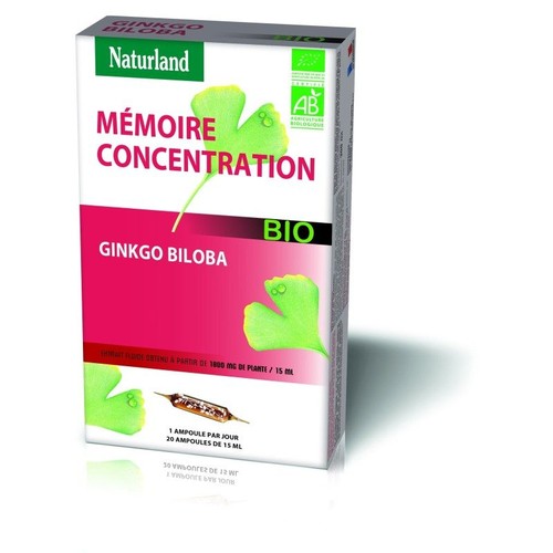 Ampoules plantes ginkgo - ampoules,