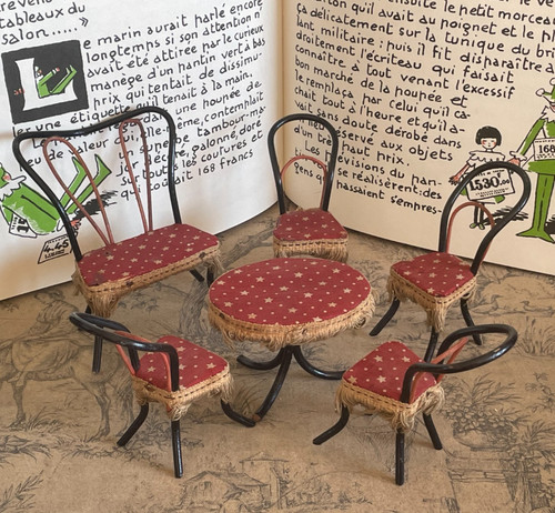 Jouet ancien mobilier - jouet,