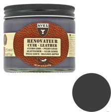 Rénovateur cuir gris anthracite crème baume pâte nourrit protège recolore pot 27