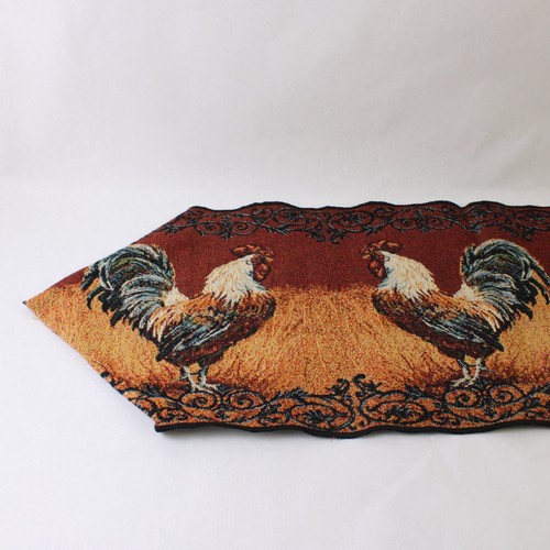 Chemin table ferme rustique - table,