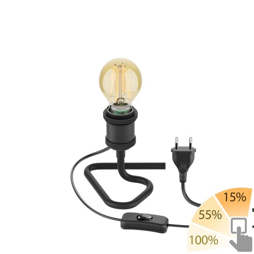 Lampe table retra - de,