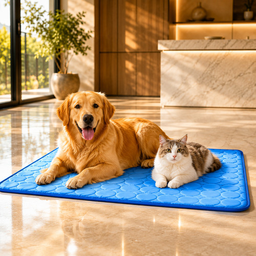 Tapis refroidissant chien chat - refroidissant,