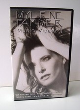CASSETTE K7 VHS AUDIO VIDEO COLLECTOR MYLENE FARMER MUSIC VIDEO 2 + MAKING OF 