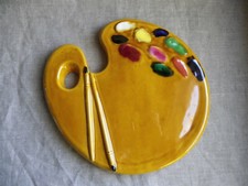 PALETTE DE PEINTRE EN