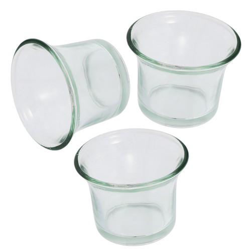 Lot mangeoires en verre - de,
