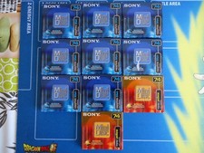 LOT 10 MINI DISC SONY 74