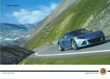 Catalogue Brochure Lotus Europa 2006 France