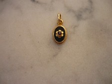 Pendentif Or - Onyx - Grenat - 1,30 gr - Excellent état