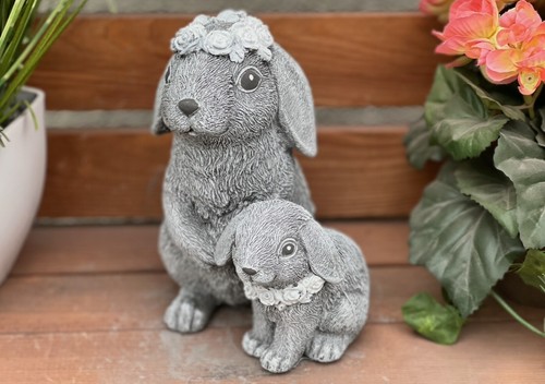 Sculpture pierre lapin - pierre,