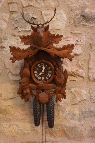 Rare ancien grand coucou - ancien,