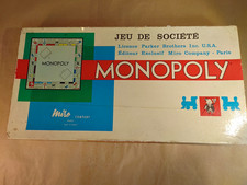 Monopoly vintage années 1960