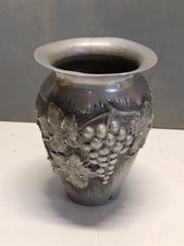 Ancien vase aluminium - ancien, en
