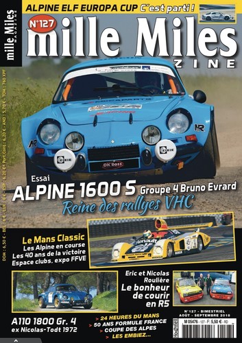 Mille miles 127 08 2018 - n°127, 08/2018