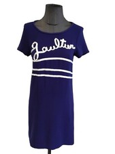 Très Belle Robe Bleu Jean Paul Gaultier 36 Tbe Authentique 