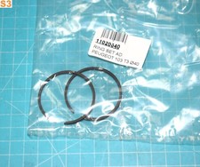 2 segments de piston 40x1.5mm ergot interne AIRSAL 11020640 pour PEUGEOT 103