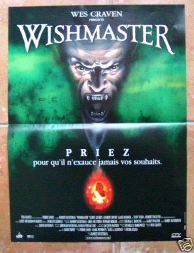 Wishmaster affiche cinema - (affiche,