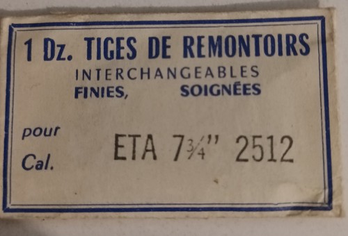 Tige remontoir eta - 1,