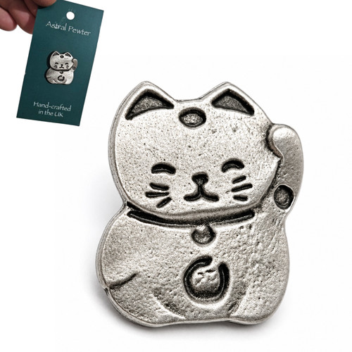 Broche cadeau maneki neko - broche,