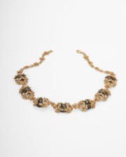 Collier "Ne M'oublie Pas" Artisanal Victorien - Bijou Fait Main