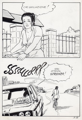 Une femme volage planche - une,
