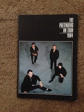 Pretenders GB Tour 1984 Concert Program Livre