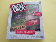 COFFRET TECH DECK 6 SKATES - TRES PEU UTILISES