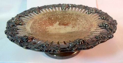 Antique silver footed - antique,