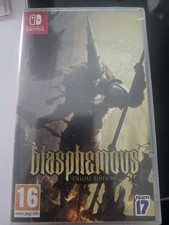 Switch Blasphemous Boite Vf Fr Sous Blister Rare Neuf 