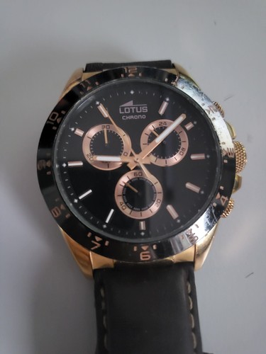 Lotus montre bracelet cuir - lotus,