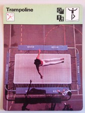 CARTE EDITIONS RENCONTRE 1979 /  TRAMPOLINE 