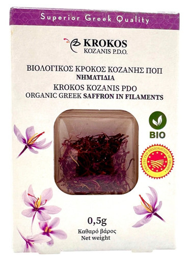 Safran rouge grec biologique