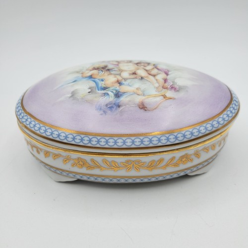 Kpm cherubs porcelain dresser - cherubs,