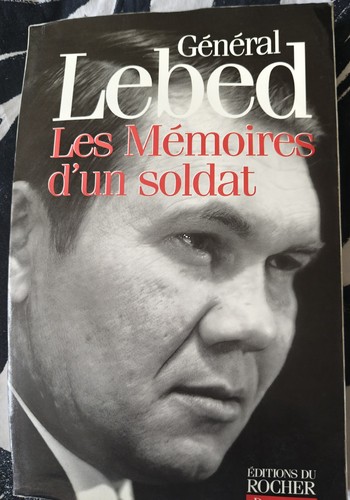 Général lebed dédicacé - lebed,