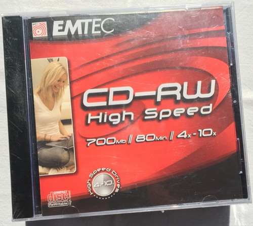 Emtec vierges neufs ss - cd-rw,