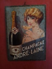 ANCIENNE PLAQUE PUBLICITAIRE