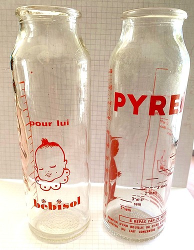 Anciens biberons pyrex - anciens,