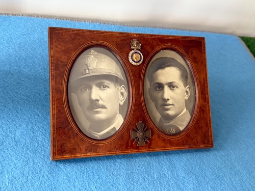 Double cadre père et fils - ,